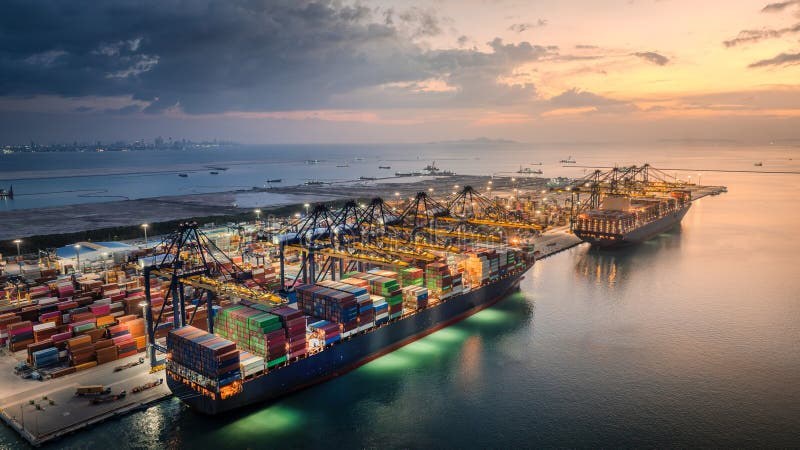 Container shipping and logistics